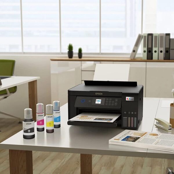 Epson, Multifuncional, Ecotank L4260 - Tanque de Tinta Colorida, Wi-Fi Direct, Frente e Verso Automático, Bivolt - Imagem 2