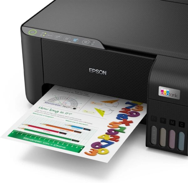 Epson EcoTank L3250 - Multifuncional, Tanque de Tinta Colorida, Wi-Fi Direct, USB, Bivolt, Preto - Imagem 4